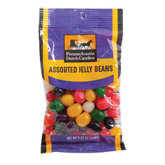 PDC CLEAR WINDOW BAG JELLY BEANS PEG BAG 5.25 OZ