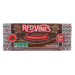 RED VINES GINGERBREAD TWISTS 4 OZ