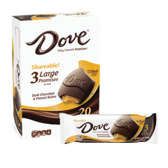 DOVE DARK CHOCOLATE PEANUT BUTTER 2.75 OZ SHARE BOX