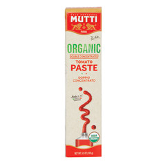 MUTTI ORGANIC DOUBLE CONCENTRATED TOMATO PASTE 6.5 OZ BOX