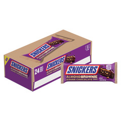 SNICKERS DARK CHOCOLATE ALMOND BROWNIE 1.26 OZ