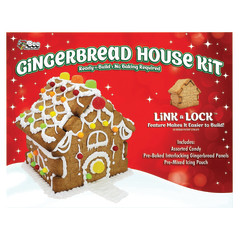 GINGERBREAD HOUSE KIT 14 OZ BOX