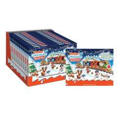 KINDER COUNTDOWN ADVENT CALENDAR CHOCOLATE MIX 4.4 OZ BOX