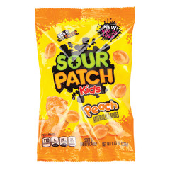 SOUR PATCH KIDS PEACH PEG BAG 8.07 OZ