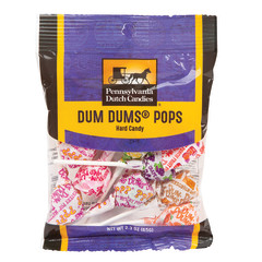 PDC CLEAR WINDOW BAG DUM DUMS PEG PAG 2.3 OZ