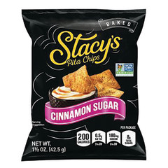 STACY'S CINNAMON SUGAR PITA CHIPS 1.5 OZ BAG