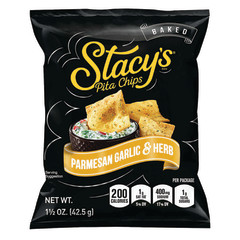 STACY'S PARMESAN GARLIC AND HERB PITA CHIPS 1.5 OZ BAG