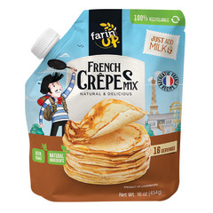 FARIN' UP FRENCH CREPE MIX 16 OZ POUCH