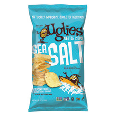 UGLIES SEA SALT KETTLE POTATO CHIPS 6 OZ BAG