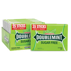 DOUBLEMINT SUGAR FREE GUM MEGA PACK 6 COUNT