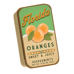 FLORIDA SWEET ORANGES MINT 0.56 OZ TIN *FL DC ONLY*