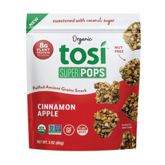 TOSI SUPERPOPS CINNAMON APPLE 3 OZ POUCH