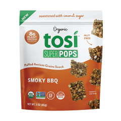TOSI SUPERPOPS SMOKY BBQ 3 OZ POUCH