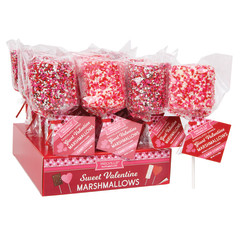 GIANT CONFETTI MARSHMALLOW 1.7 OZ LOLLIPOP