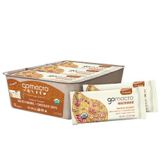 GOMACRO SALTED CARAMEL & CHOCOLATE CHIP 2.3 OZ BAR