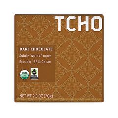 TCHO DARK CHOCOLATE NUTTY 2.5 OZ BAR *SF DC ONLY*