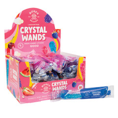 ROSES BRANDS ASSORTED WRAPPED ROCK CANDY STICKS