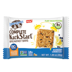 LENNY & LARRY'S COMPLETE KICKSTART BREAKFAST BLUEBERRY BARS 1.69 OZ POUCH
