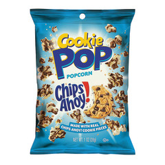 COOKIE POP CHIPS AHOY POPCORN 1 OZ PEG BAG