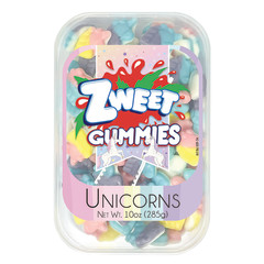 ZWEET GUMMY UNICORN 10 OZ TUB *SF DC ONLY*