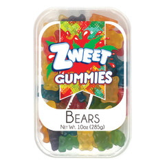 ZWEET GUMMY BEARS 10 OZ TUB *SF DC ONLY*