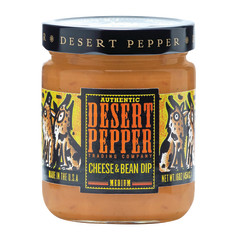 DESERT PEPPER CHEESE & BEAN DIP 16 OZ JAR