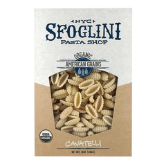 SFOGLINI PASTA ORGANIC DURUM SEMOLINA CAVATELLI 16 OZ BOX