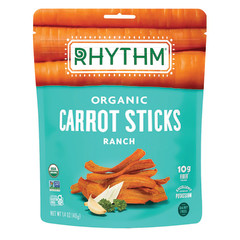 RHYTHM RANCH CARROT STICKS 1.4 OZ POUCH