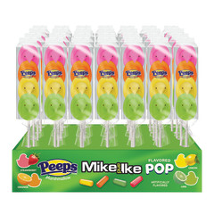 PEEPS MIKE & IKE FLAVORED POP 1.38 OZ