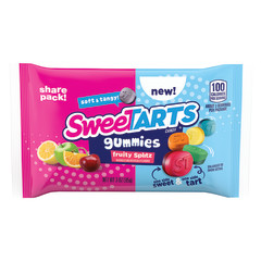 SWEETARTS GUMMIES FRUITY SPLITZ 3 OZ BAG