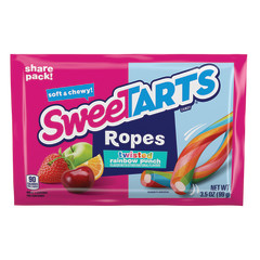 SWEETARTS ROPES TWISTED RAINBOW PUNCH 3.5 OZ BAG