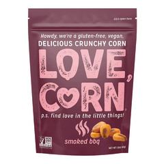 LOVE CORN SMOKED BBQ 1.6 OZ POUCH