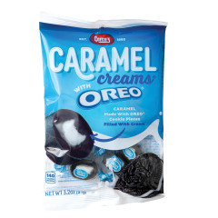 GOETZE'S CARAMEL CREAMS OREO 3.2 OZ PEG BAG