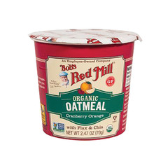 BOB'S RED MILL ORGANIC CRANBERRY ORANGE OATMEAL 2.47 OZ CUP