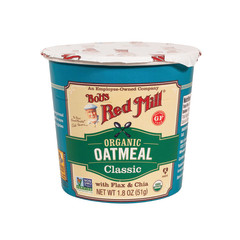 BOB'S RED MILL ORGANIC CLASSIC OATMEAL 1.8 OZ CUP