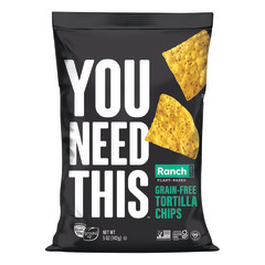 FROM THE GROUND UP YOU NEED THIS GRAIN FREE RANCH TORTILLA 5 OZ BAG