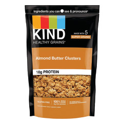 KIND ALMOND BUTTER WHOLE GRAIN CLUSTERS GRANOLA 11 OZ POUCH