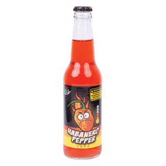 CHILI PEPPER SODA HABANERO PEPPER 12 OZ BOTTLE