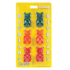 BIG GUMMY BEARS 6 PC 8.5 OZ