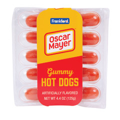 OSCAR MAYER GUMMY HOT DOGS 4.41 OZ