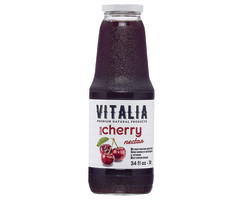 VITALIA SOUR CHERRY NECTAR 34 OZ BOTTLE