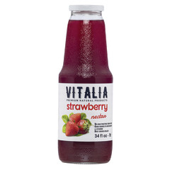 VITALIA STRAWBERRY NECTAR 34 OZ BOTTLE