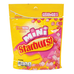 STARBURST FAVE REDS MINIS 8 OZ POUCH