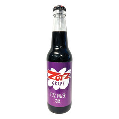 ROCKET FIZZ ZOTZ GRAPE FIZZ POWER SODA 12 OZ