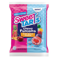 SWEETARTS CHEWY FUSIONS 5 OZ PEG BAG