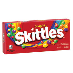 SKITTLES ORIGINAL 3.5 OZ THEATER BOX