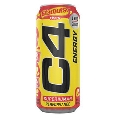 C4 ENERGY DRINK CHERRY STARBURST 16 OZ CAN *NOT FOR SALE IN CANADA*