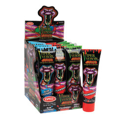 VIPER VENOM SOUR LIQUID CANDY ASSORTED 4.23 OZ TUBE