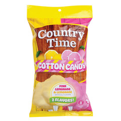 COUNTRY TIME COTTON CANDY PINK LEMONADE & LEMONADE 3 OZ BAG