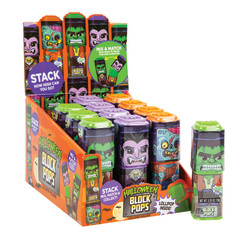 HALLOWEEN BLOCK POPS 0.35 OZ